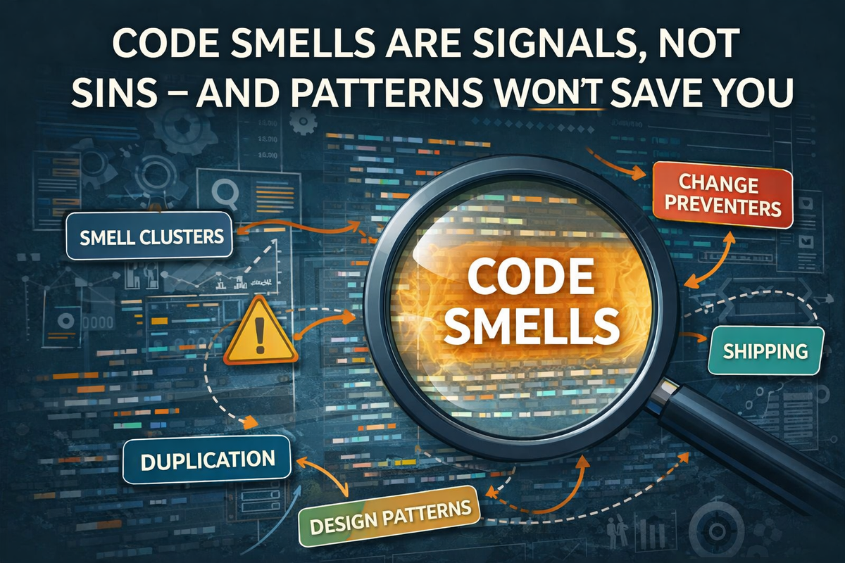 Code Smells Are Signals, Not Sins — And Patterns Won’t Save You