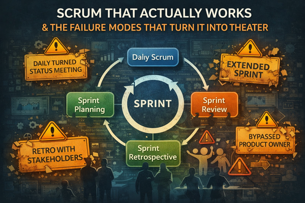 Scrum That Actually Works (and the Failure Modes That Turn It Into Theater)